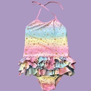 Girls size 10 Charlie’s project one piece swimsuit